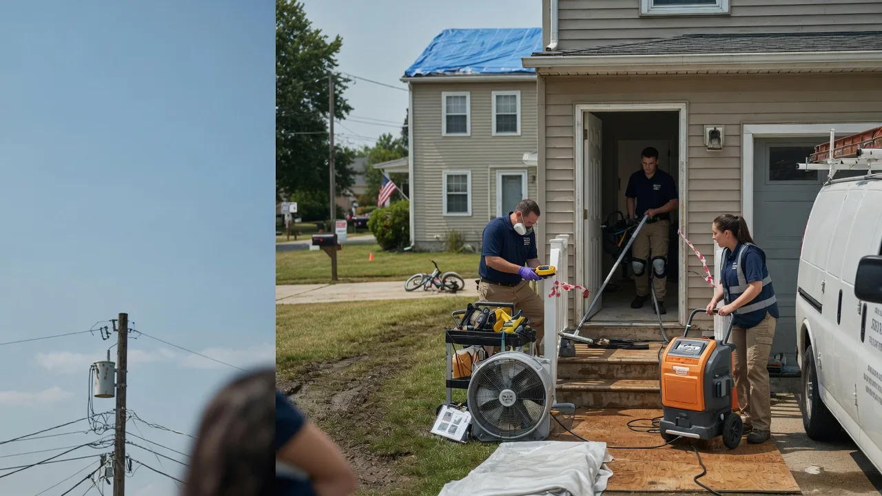 Water Damage Repair in Williamsburg, IN near me